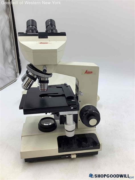 Leica Galen Iii 3 Microscope W Protective Sheath Serial No 1847lm
