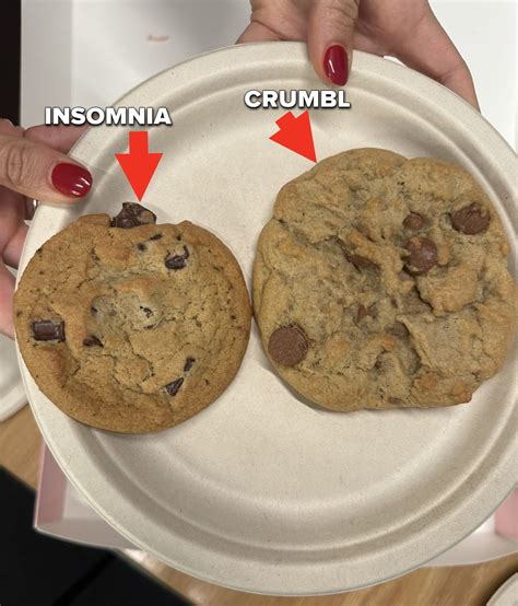 We Tried Crumbl Cookies Vs Insomnia Cookies