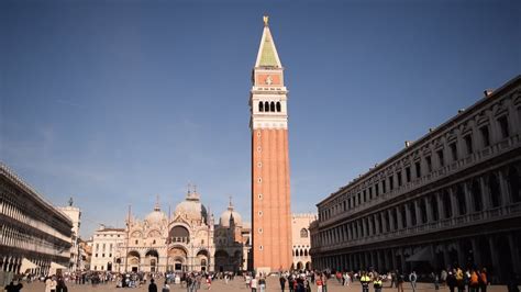 San Marco Bell Tower Venice Italy Youtube