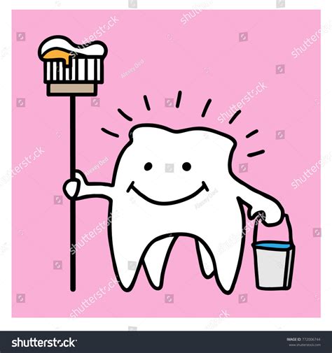 Tooth Brush Toothpaste Stock Vector Royalty Free 772006744 Shutterstock