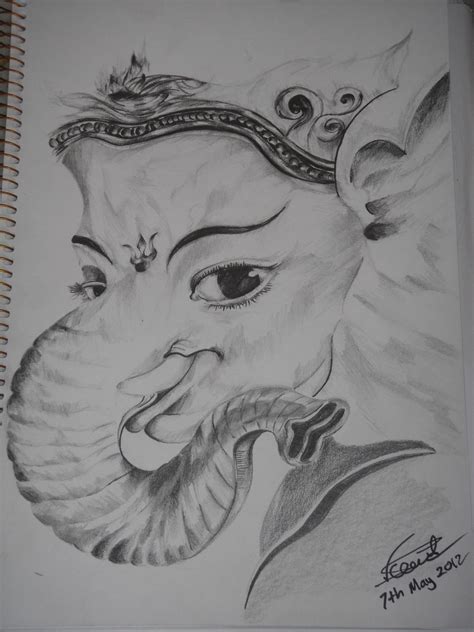 NYIT D5 2013: [Download 21+] Sketch Easy Ganesh Ji Drawing With Colour