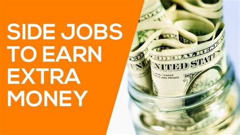 Maybe you would like to learn more about one of these? 8 Side Jobs to Make Money & Side Gigs that Earn Cash (from home!) - YouTube
