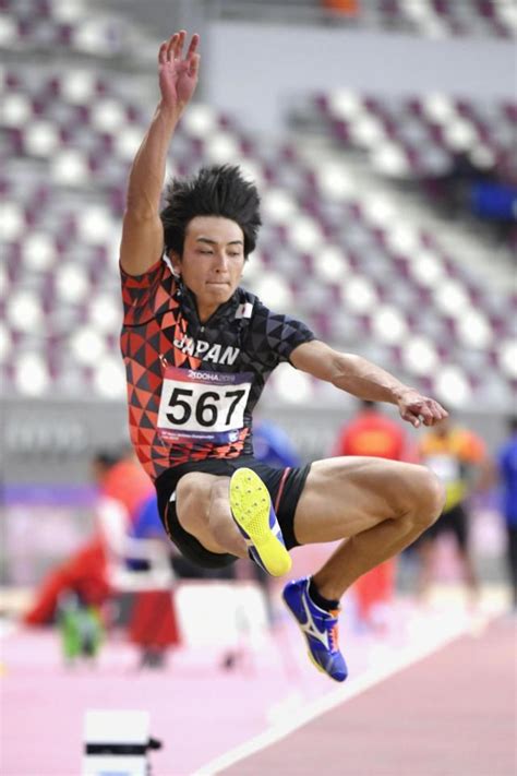 橋岡優輝 男子走り幅跳び優勝 今季世界最高日本歴代2位の8メートル22スポーツデイリースポーツ Online