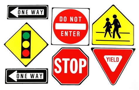16 Traffic Sign Icons Images Traffic Sign Icons Free Traffic Safety