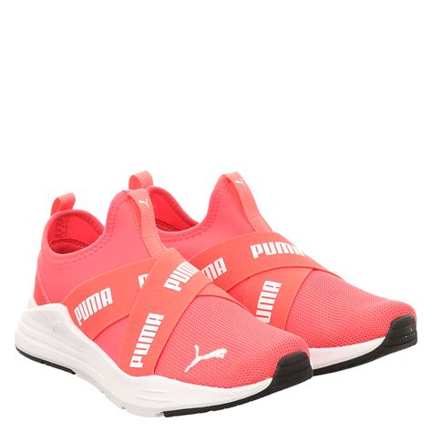 Puma Wired Run Slip On Flash J Sneaker in pink für Damen