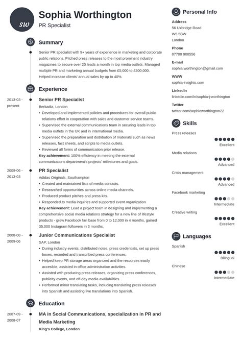 Maybe you would like to learn more about one of these? cv personal statement profile template primo | Writing a ...