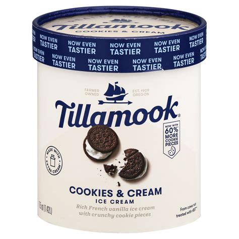 Save On Tillamook Ice Cream Cookies Cream Order Online Delivery Giant