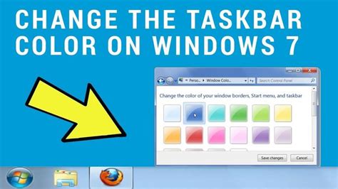 How To Change Taskbar Color On Windows 7 Taskbar Color Kaise Change