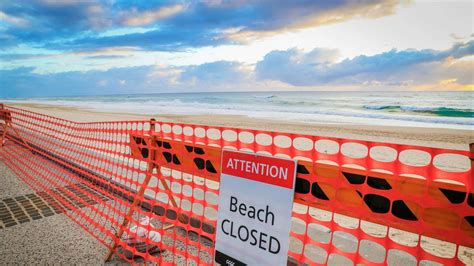 Coronavirus Gold Coast Closed Beaches The Amazing Pictures Daily