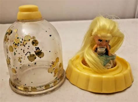 VINTAGE 1994 PLAYSKOOL Krystal Princess Raindrops Doll Snow Globe Toy