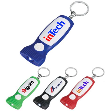 Custom Slim Led Light Keychains Keychain Flashlights