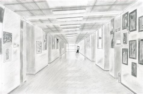 Perspective Hallway By Sharpshot4321 On Deviantart