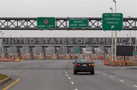 Once you enter the store you cannot turn around and return to canada. U.S. proposal for border crossing fee from Canadians draws ...