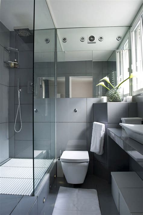 Most designers jump at the chance to renovate a small bathroom because it offers a great opportunity to test their skills at utilizing space. modern-ensuite-bathroom-ideas-small-decor-10-on-bathroom ...