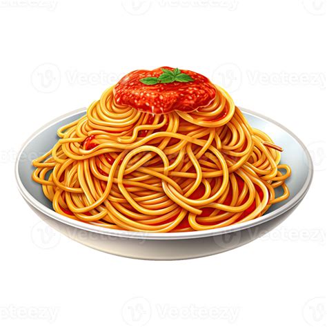 Delicioso Italiano Comida Clipart Dibujos Animados Espaguetis