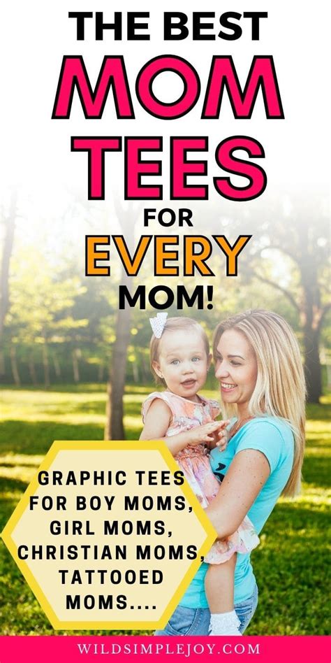 The 45 Best Mom Graphic Tees For Every Kind Of Mom Wild Simple Joy