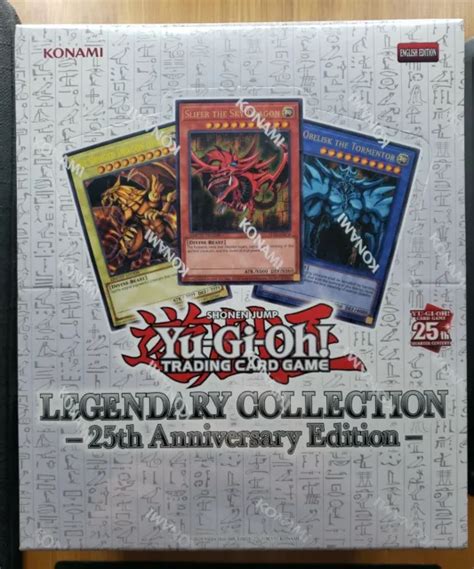 Yu Gi Oh Legendary Collection 25th Anniversary Edition 5 Box Display