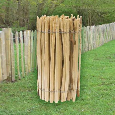 | bark screen fencing roll fence 1.5 m(h) x 3m(w) bark wood privacy blockout. Chestnut Paled Fencing Roll 4ft | Clarkes of Walsham