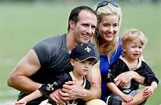 brees drew brittany wife family baylen saints bowen his kids baby orleans two children falls american sports qb take stole
