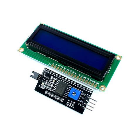 Hd44780 1602 Lcd Display Board With Soldered Iic I2c Module Phipps