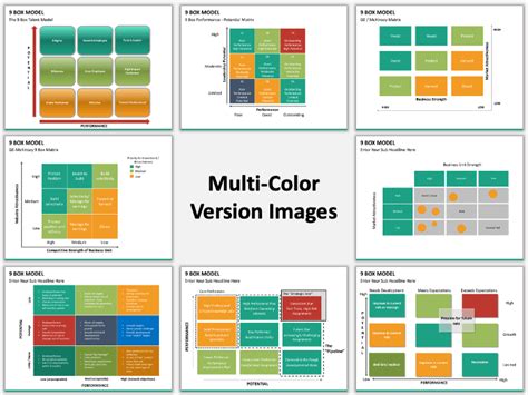 9 Box Grid Powerpoint Template Sketchbubble