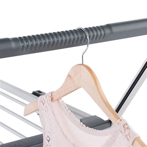 Aluminum folding clothes drying rack. Polder Aluminum Clothes Drying Rack | The Container Store