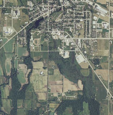 Aerial Photography Map Of Banks Al Alabama