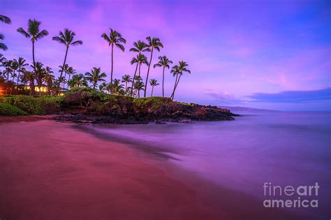 Maui Hawaii Ulua Beach Morning Sunrise Photo Photograph By