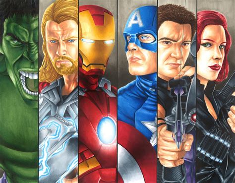Avengers Assembled By Smlshin On Deviantart