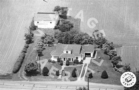 Vintage Aerial Ohio Coshocton County 1976 6 Cco 13