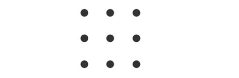 Start from any position and draw the lines one after the other without taking your pencil off the page. The Nine Dot Puzzle | Dots, Geek stuff, Puzzle
