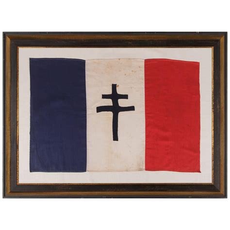 Hand Painted Loyalist Flag From The French Revolution At 1stdibs