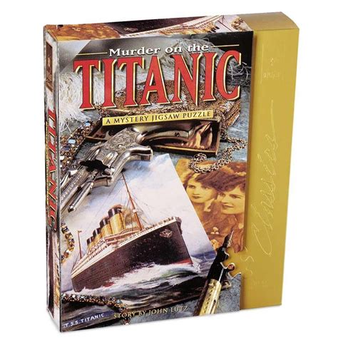 Put on your detective hat to help solve the case in the murder on the titanic mystery jigsaw puzzle. Share: Email