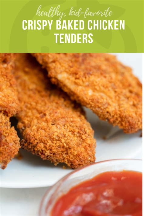 If you have a cooling rack, place it inside one of the baking sheets. Crispy Baked Chicken Tenders - Super Healthy Kids | Recipe ...