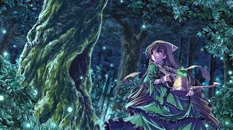 Anime Forest Wallpaper 4k
