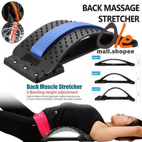 Back Massage Magic Back Support Multi Level Back Stretching Posture Shopee Philippines