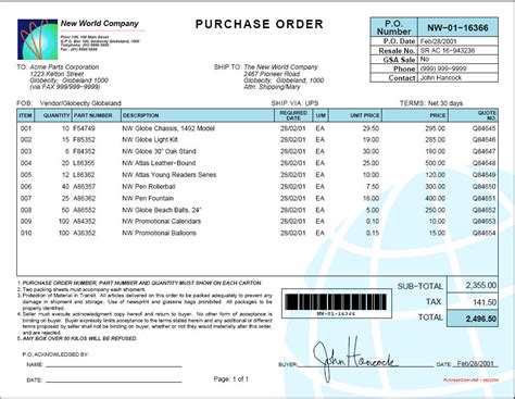 How do you create one? Accounting Exercises: the purchasing process and documents