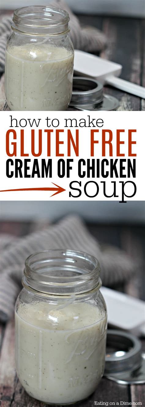 With a wheat intolerance and a dairy intolerance there was no way she could eat it as it contained cream of chicken soup which has both wheat and milk in it. Gluten Free Cream of Chicken Soup Recipe - Gluten Free Cream Soup