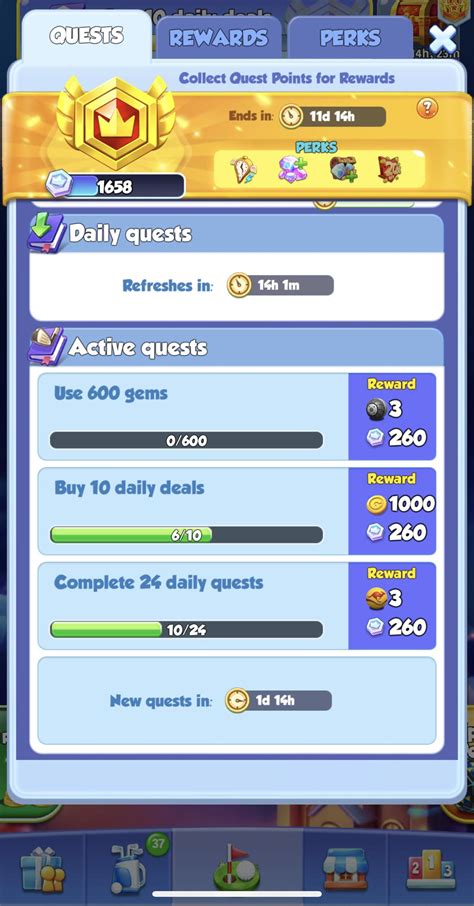 The value of the token got to as high as $0.8 before finishing the year at $0.66. What does everyone feel about the "Use 600 gems" quest ...