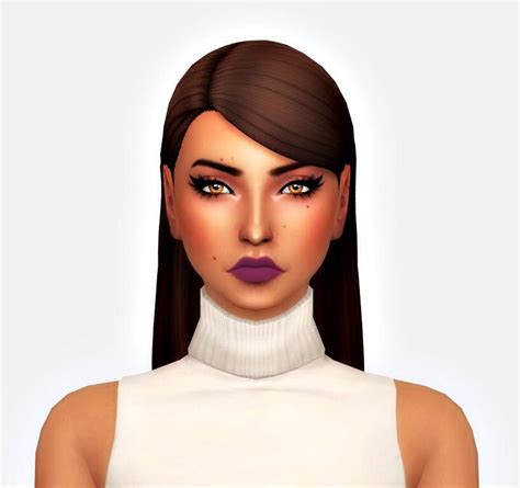 The Sims 4 Hair Maxis Match Wickedklo