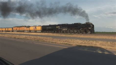 Steam Train Thunder Of Union Pacific 844 Youtube