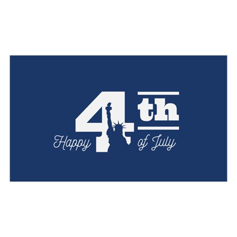 Happy July 4th Lettering Transparent Png And Svg Vector File