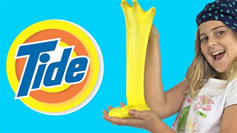 Detergent Slime How To Make Slime With Tide Detergent Youtube