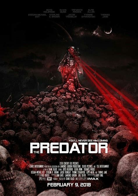 This movie is going to tank so hard. Predator (2018) movie poster | Predator full movie, Full ...