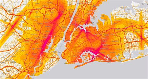 Usdot Noise Map Reveals Loudest Places To Live In America Daily Mail Online