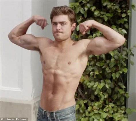 zac efron shows off his incredible six pack in trailer for neighbors zac efron shirtless zac