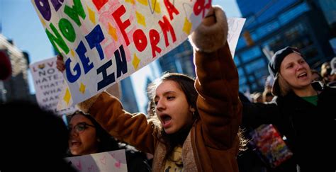 Wave Of Anti Trump Protests Is ‘balancing Act For Police Wsj