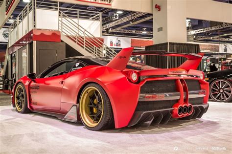 See 14 Photos Of The Most Aggressive Ferrari Wide Body Kit Ever