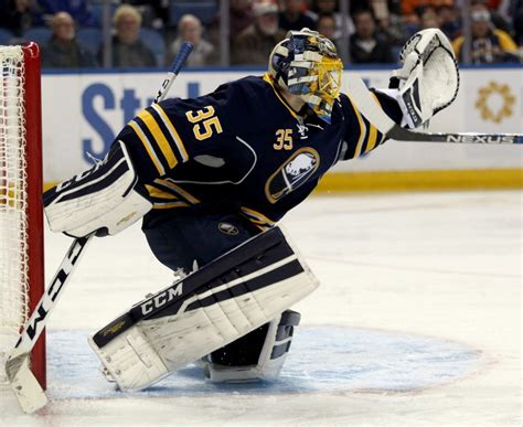 The bruins signed veteran linus ullmark, who spent his first six nhl seasons with the buffalo sabres, the team announced. On The (Ull)Mark To Become Sabres Franchise Goalie