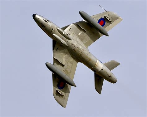 Hawker Hunter British Aircraft Vintage Planes Military Aircraft